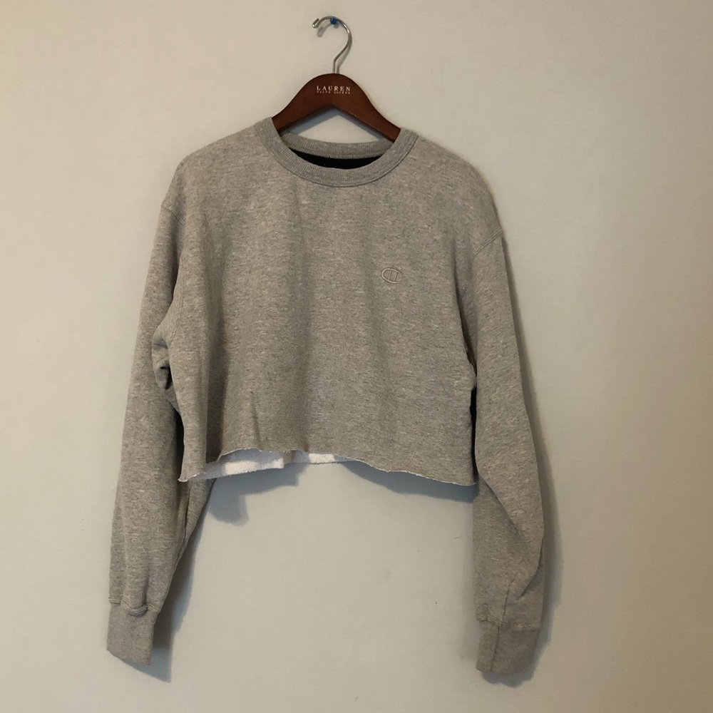 CHAMPION Cropped Sweatshirt (L)